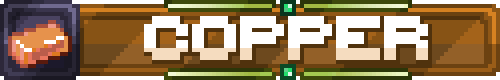 Copper rank badge