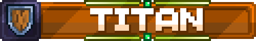 Titan rank badge