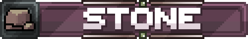 Stone rank badge